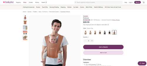 Ergobaby embrace - ergobaby,