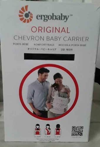 Ergobaby original chevron - chevron, pink